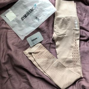 seamless energy high waisted - taupe